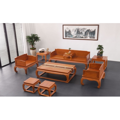 A4203 三围板弯脚沙发