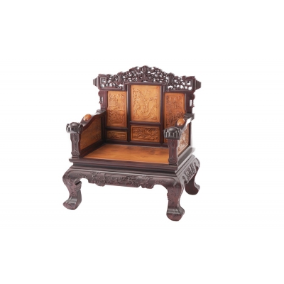 A0121+14 八宝如意沙发 柬酸+金丝楠