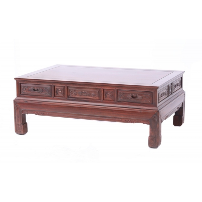 A0621 诗情画意沙发223 柬埔寨酸枝