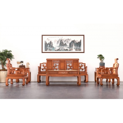 A1103-巻书沙发-缅花