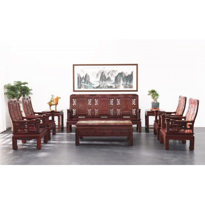 A2002 小如意沙发 巴里黄檀