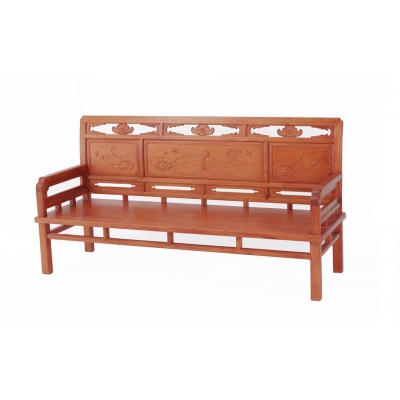 A2203 荷花沙发 缅甸花梨