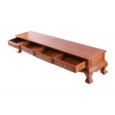 B0103 八宝如意电视柜 缅花