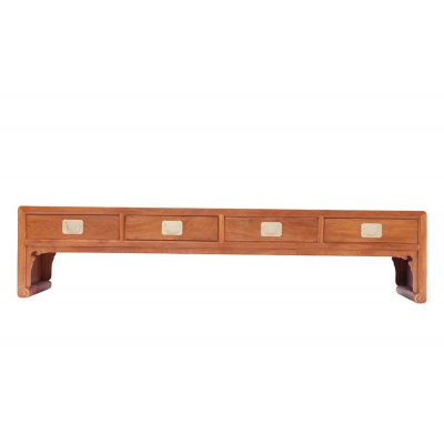 B3103 卷书脚电视柜 缅甸花梨