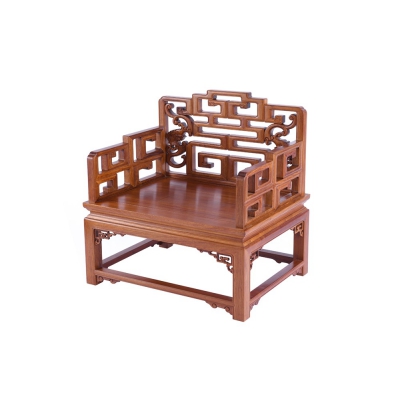 HK0203 福寿太师椅 缅甸花梨