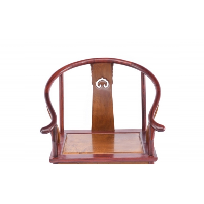 K2902+14-圈椅带几-巴里黄檀+金丝楠