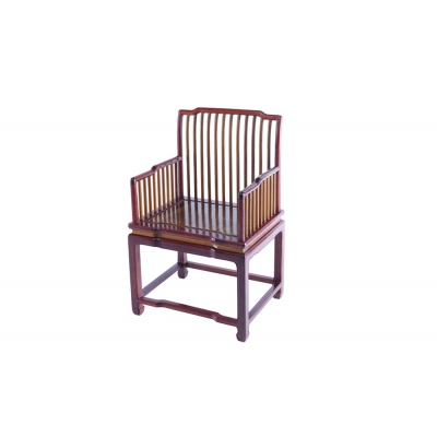 K3102+14-梳背椅带几-巴里黄檀+金丝楠