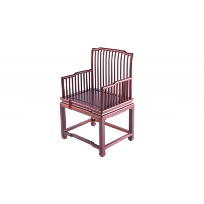 K3102-梳背椅带几-巴里黄檀