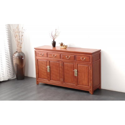 G0103 四抽四门餐边柜 缅甸花梨