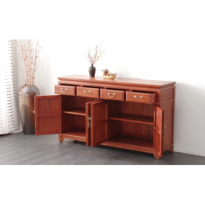G0103 四抽四门餐边柜 缅甸花梨