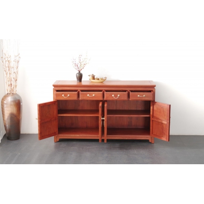 G0103 四抽四门餐边柜 缅甸花梨