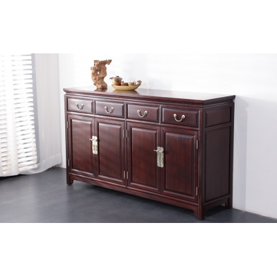 G0115 四抽四门餐边柜 染料紫檀