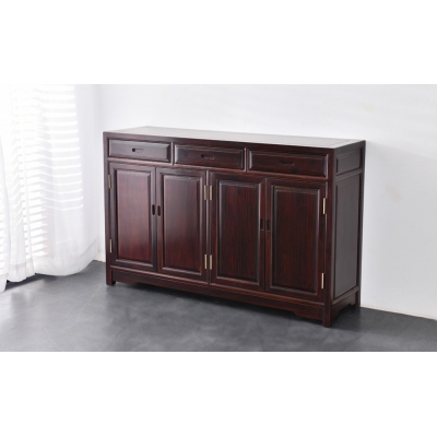 G0215 三抽四门餐边柜 染料紫檀