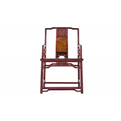 E4302 苏式南官帽椅配方桌 巴里黄檀