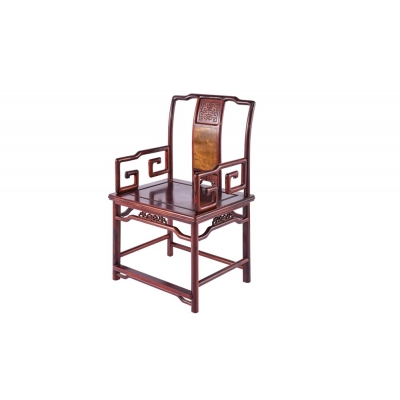 E4302 苏式南官帽椅配方桌 巴里黄檀