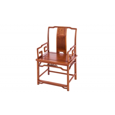 E4303-苏式南官帽椅配方桌-缅花