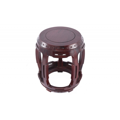 E1202 五开光圆桌带凳 巴里黄檀