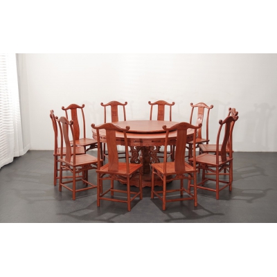 E2603 1.58M圆餐桌 缅花