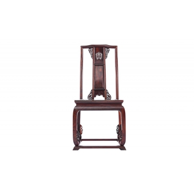 E0215-如意腿餐桌--染料紫檀