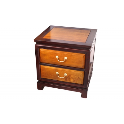 L0115+14 雕花床 染料紫檀+金丝楠