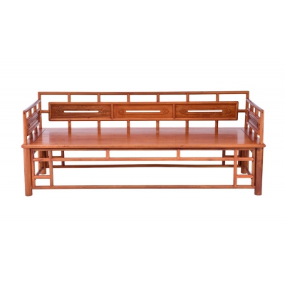 N1003-明式罗汉床-缅甸花梨