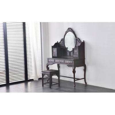 L3115 梳妆台带凳 染料紫檀