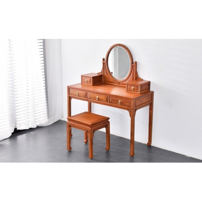 L5603 梳妆台带凳 缅甸花梨