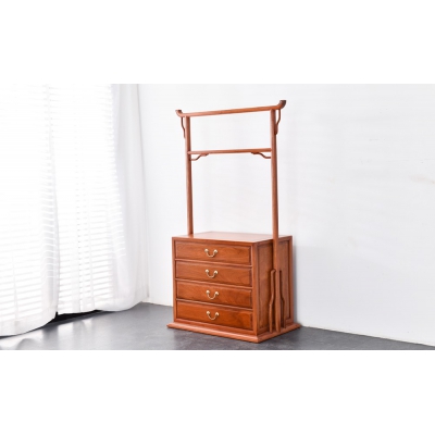 R0203 四屉衣架 缅甸花梨