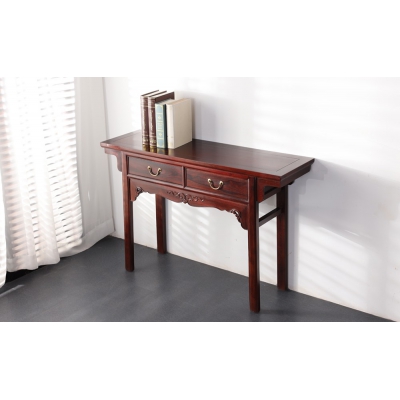 F0102 二抽平头案 花枝