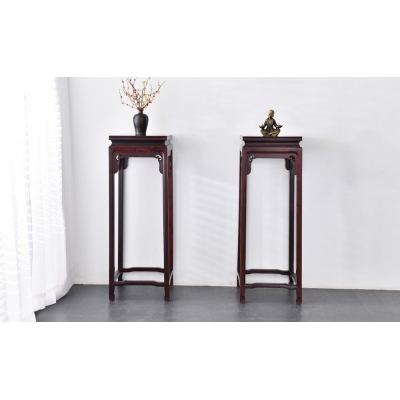 H2015 高足花几 染料紫檀