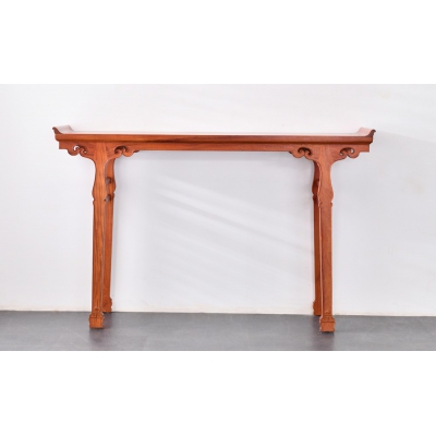 F2503 翘头案 缅甸花梨