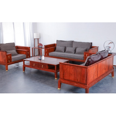 LA0504 小花好月圆 刺猬紫檀