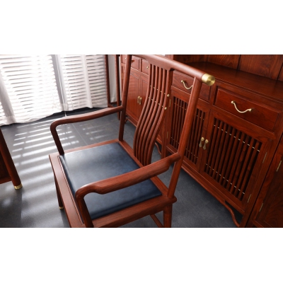 LK0104 传承办公椅 刺猬紫檀