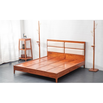 LL0504 禅意大床  刺猬紫檀