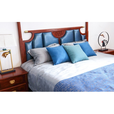 LL0204 传承架子床 刺猬紫檀