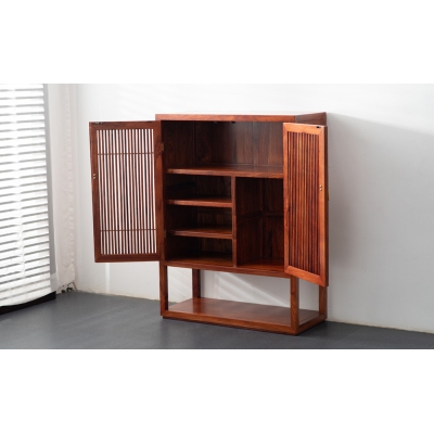 LJ0704 矮柜A 刺猬紫檀