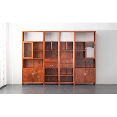 LJ0804 云华书柜 刺猬紫檀