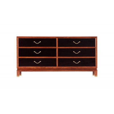 LQ0704 六斗柜 刺猬紫檀