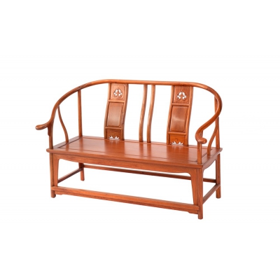 H0903 圈椅茶台带椅 大果紫檀