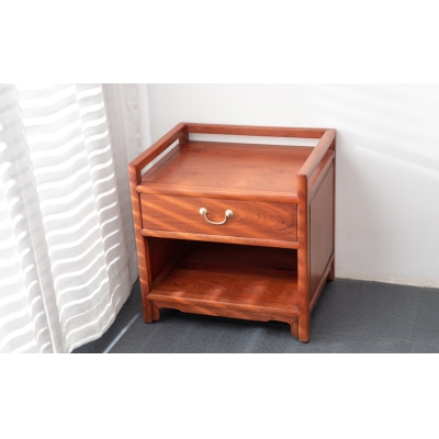 L0903 明式架子床 大果紫檀