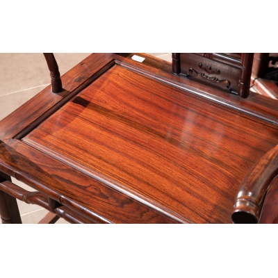 MI0301 竹节写字台 交趾黄檀