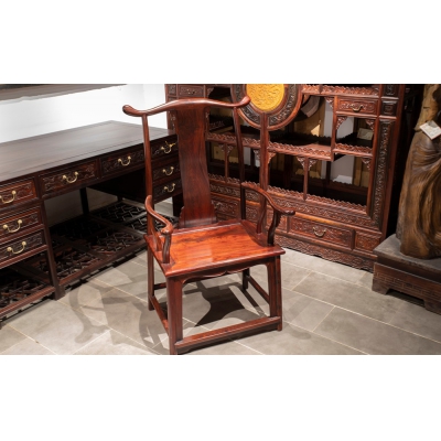 I2301 写字台 交趾黄檀