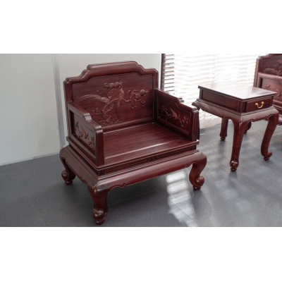 FA0115 踩珠款沙发 染料紫檀 没价