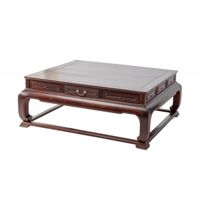 FA0215 乾隆宝座沙发 染料紫檀